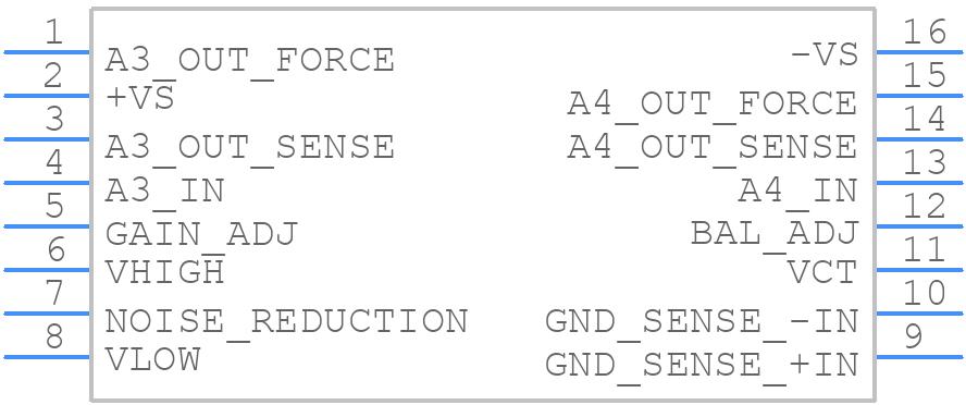 AD588KQ - Analog Devices - PCB symbol