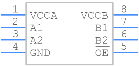 TC7WPB9307FK(T5L,F - Toshiba - PCB symbol