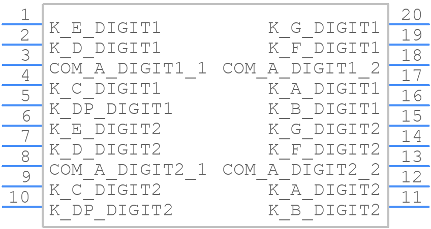LDD-SMHTA304RISITR - Lumex - PCB symbol