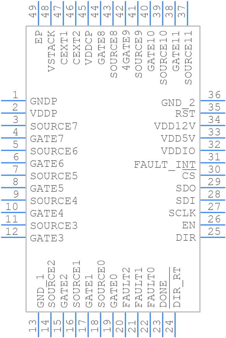 EMB1428QSQE/NOPB - Texas Instruments - PCB symbol