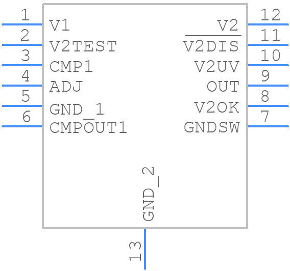 LTC4420IMSE#PBF - Analog Devices - PCB symbol