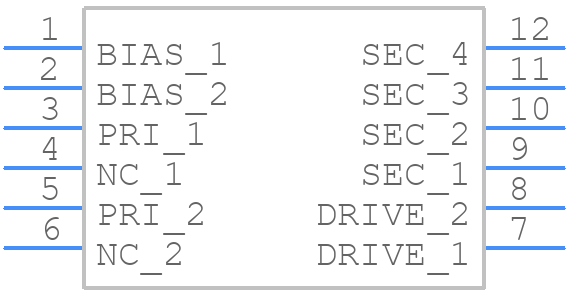 HA3802-BLD - COILCRAFT - PCB symbol
