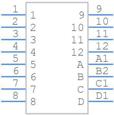A40203RNZQK - LITTELFUSE - PCB symbol