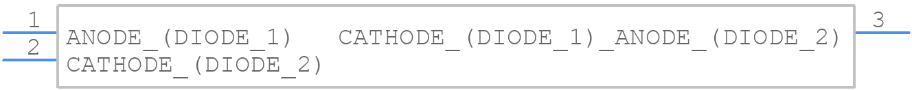 BAV99,235 - Nexperia - PCB symbol