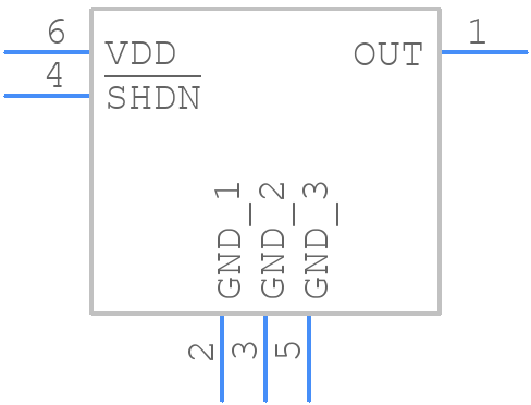 MCP1501T-30E/CHY - Microchip - PCB symbol
