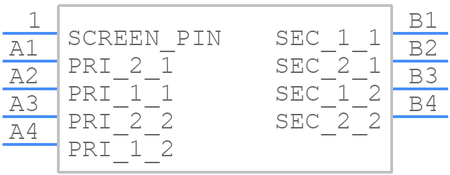 VTX-101-003 - VIGORTRONIX - PCB symbol