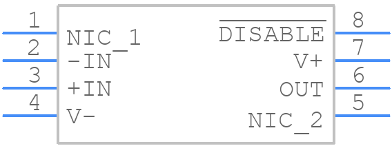 ADA4622-2ARZ-R7 - Analog Devices - PCB symbol