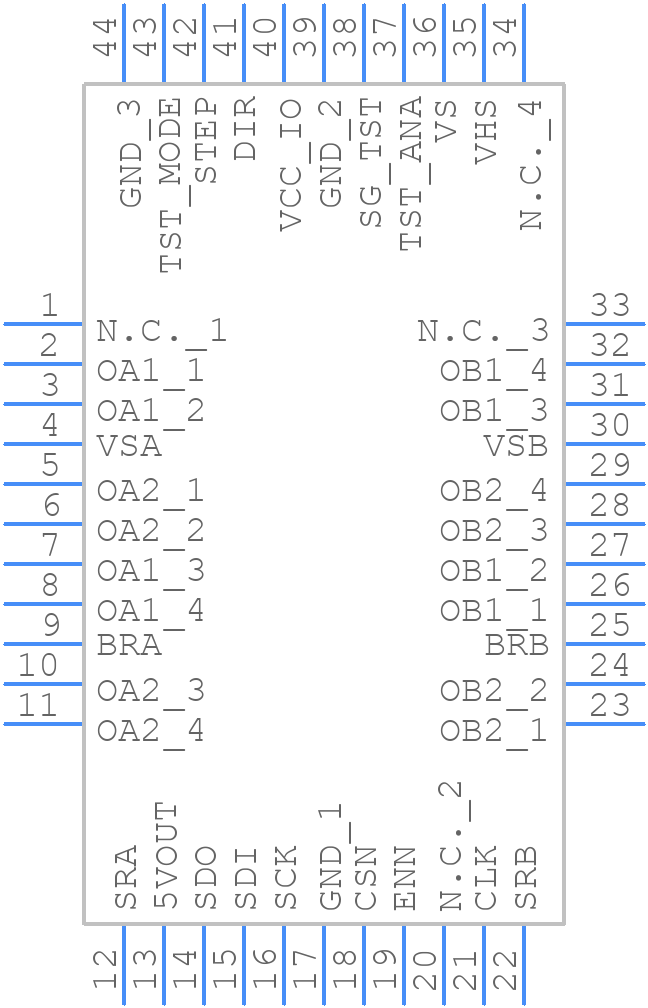TMC2660-PA - Analog Devices - PCB symbol