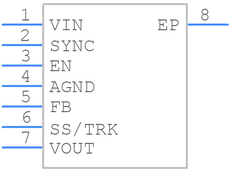 LMZ23605TZE/NOPB - Texas Instruments - PCB symbol