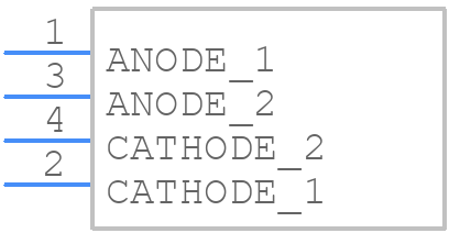 LY Q976-P1S2-36 - ams OSRAM - PCB symbol