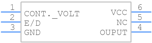 CVHD-037X-80 - Crystek - PCB symbol