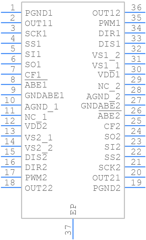 L9959T-TR-D - STMicroelectronics - PCB symbol