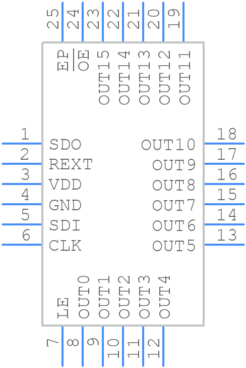 A6282EES-T - Allegro Microsystems - PCB symbol