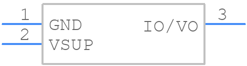 NCR401TR - Nexperia - PCB symbol