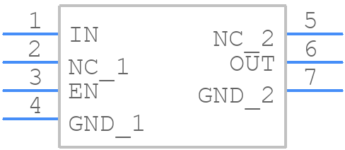 LDLN015PU15R - STMicroelectronics - PCB symbol