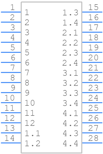 46114-4121 - Molex - PCB symbol