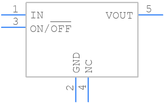 LP2981-33DBVR - Texas Instruments - PCB symbol