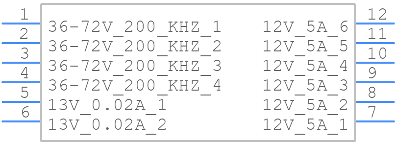 PA1736NLT - Yageo Group - PCB symbol