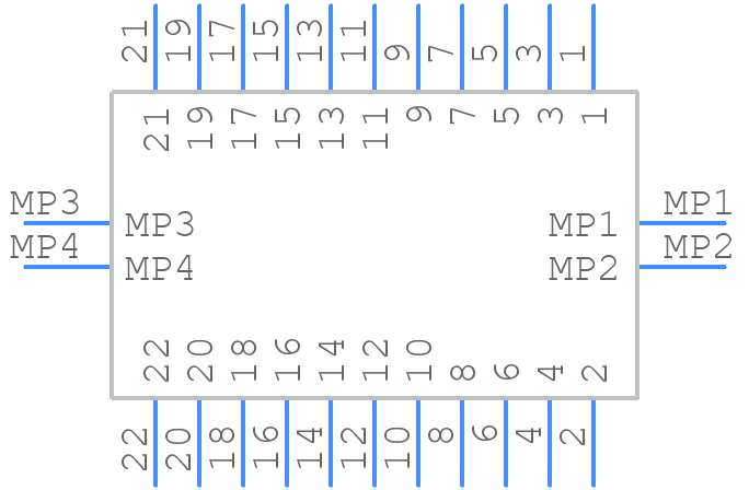 FH12-22S-0.5SVA(54) - Hirose - PCB symbol