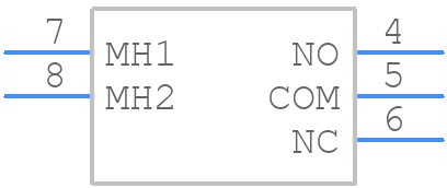 G12AH - NKK Switches - PCB symbol