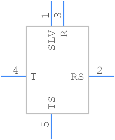 112BPCX - Switchcraft - PCB symbol