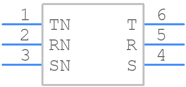 NMJ6HCD2-SM - Neutrik - PCB symbol