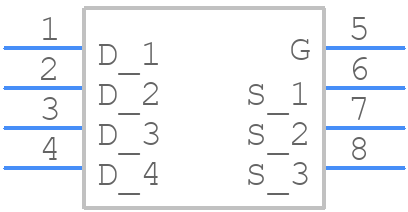 IRF7483MTRPBF - Infineon - PCB symbol