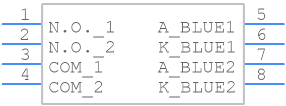 B3W-9000-B2N - OMRON Electronics - PCB symbol