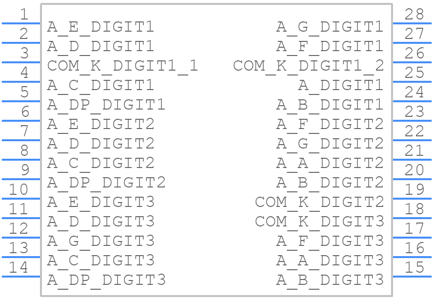 LDT-C512RI - Lumex - PCB symbol