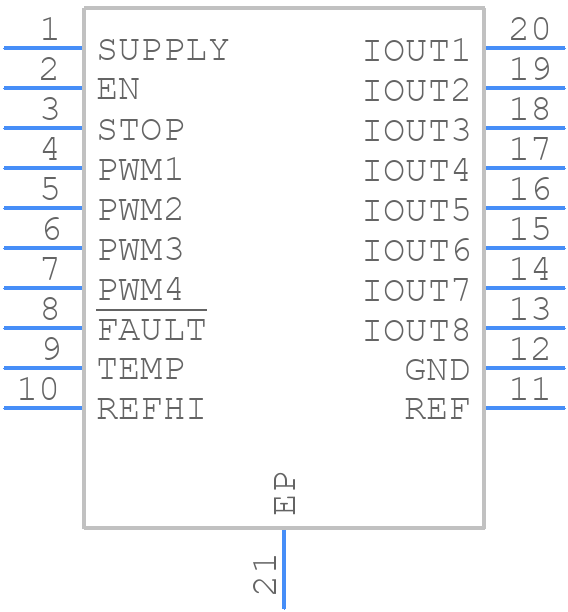 TPS92638QPWPRQ1 - Texas Instruments - PCB symbol