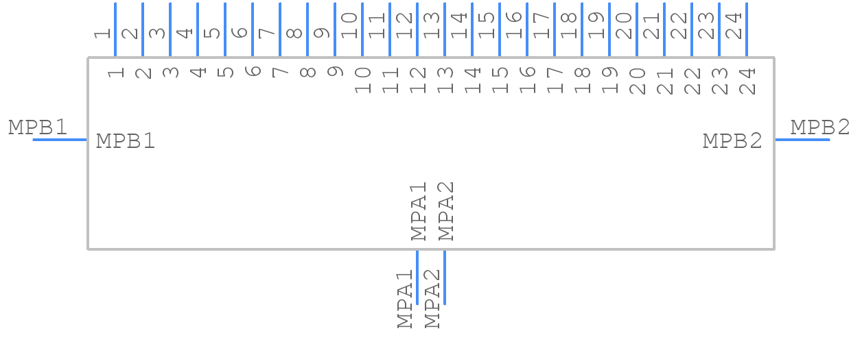 52437-2491 - Molex - PCB symbol
