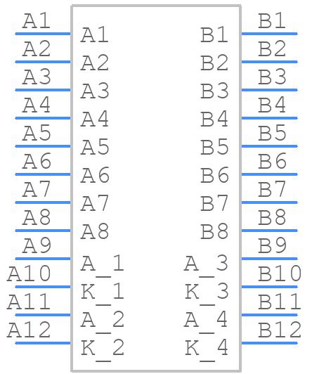 SS-748802SC5-YG-PG4-BZ - BelFuse - PCB symbol