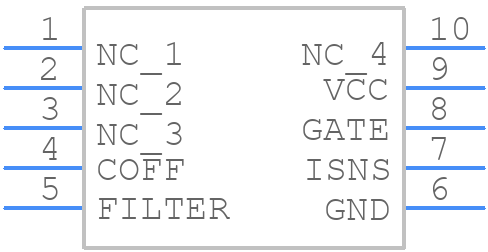 LM3444MMX/NOPB - Texas Instruments - PCB symbol