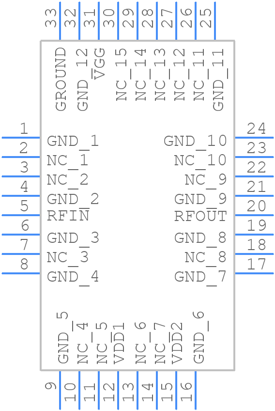 HMC1132LP5DE - Analog Devices - PCB symbol