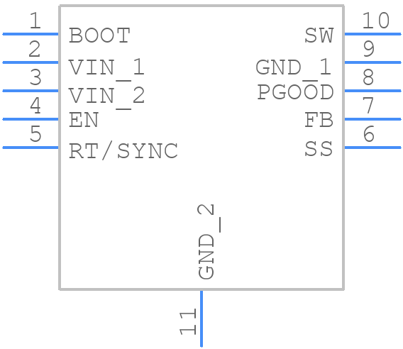 LMR14020QDPRTQ1 - Texas Instruments - PCB symbol