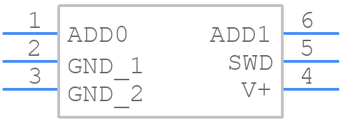 TMP141AIDBVTG4 - Texas Instruments - PCB symbol