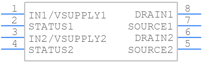 VNLD5090TR-E - STMicroelectronics - PCB symbol