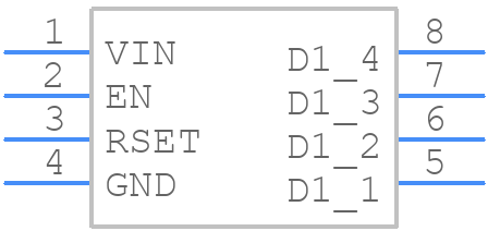 MIC4801YM - Microchip - PCB symbol