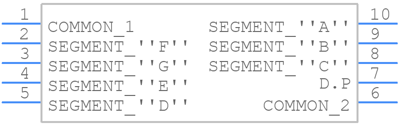 LAP-401VN - ROHM Semiconductor - PCB symbol