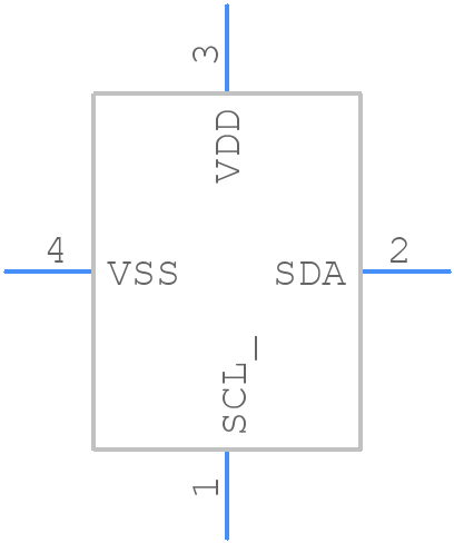 MLX90621ESF-BAD-000-SP - Melexis - PCB symbol