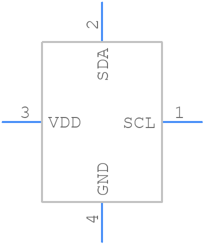MLX90621ESF-BAB-000-SP - Melexis - PCB symbol