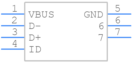 0548190519 - Molex - PCB symbol