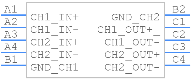 PESD2USB3SZ - Nexperia - PCB symbol