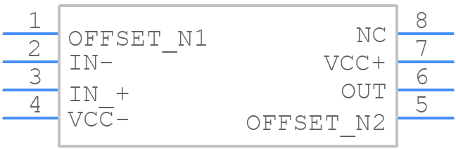 TL082BCPG4 - Texas Instruments - PCB symbol