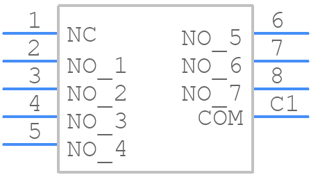 50DP45-01-1-AJN - Grayhill - PCB symbol