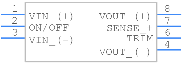i6A4W020A033V-000-R - TDK Lambda - PCB symbol