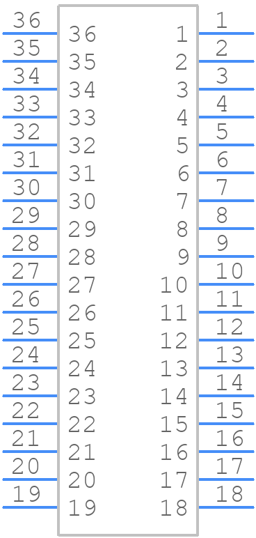 5645384-1 - TE Connectivity - PCB symbol