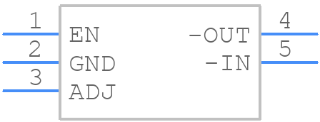 MIC5271YM5-TR - Microchip - PCB symbol