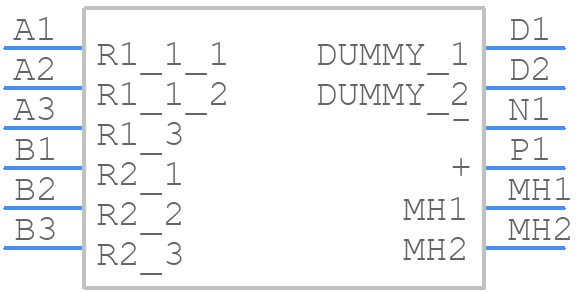 RK16812MG0AF - ALPS Electric - PCB symbol