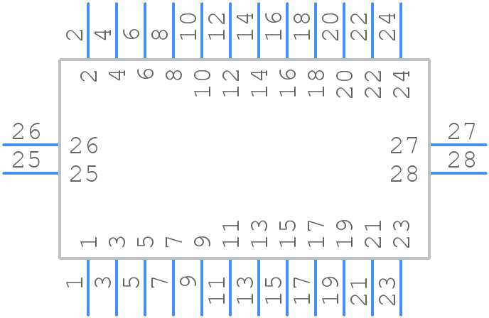 51338-2474 - Molex - PCB symbol